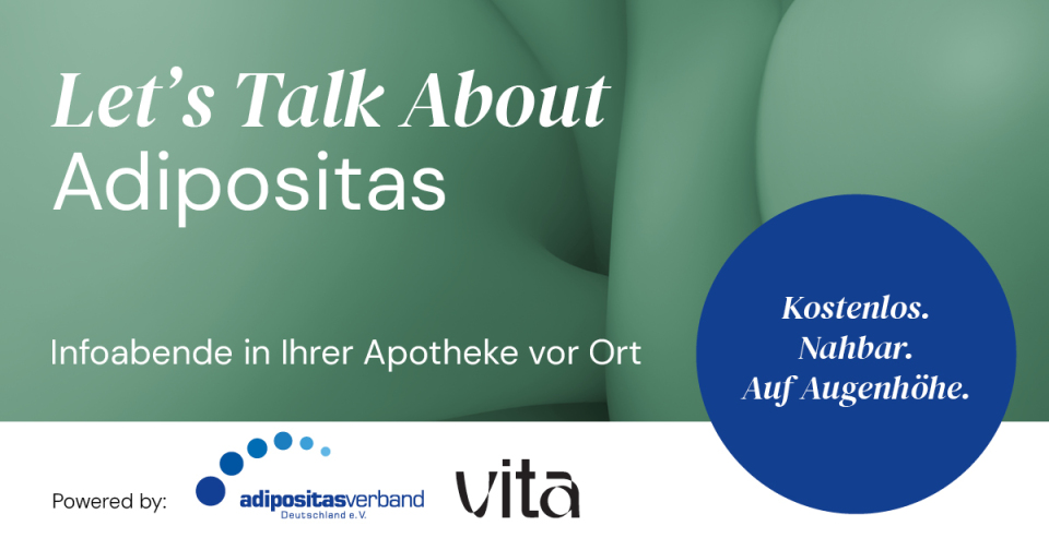 Let's Talk About Adipositas – Infoabende direkt in Ihrer Apotheke vor Ort